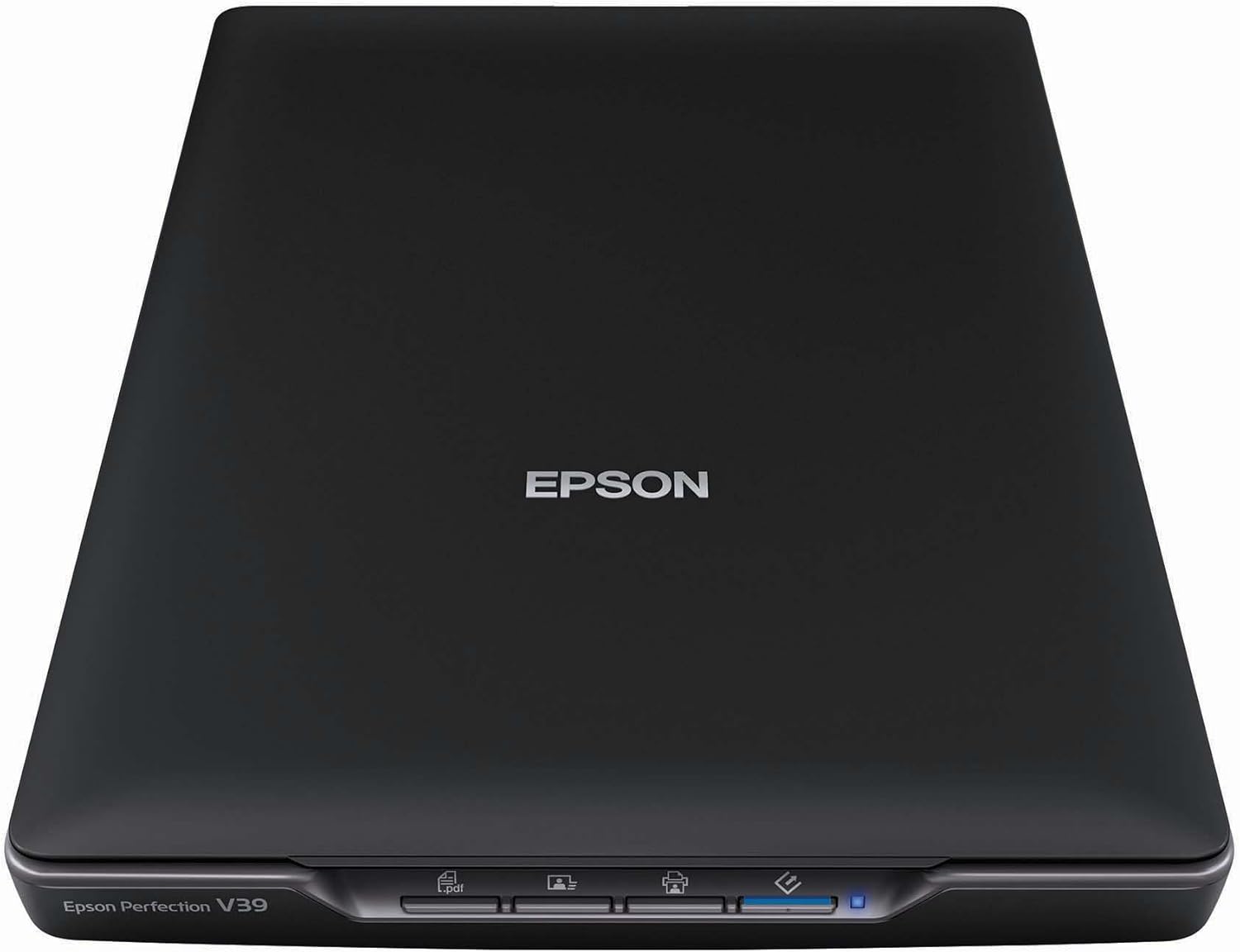 Epson Perfection V39 Color Photo Flatbed Scanner, 8.5 x 11.7" Scan Area, 4800dpi Optical Resolution by Epson (Renewed) : Office Products