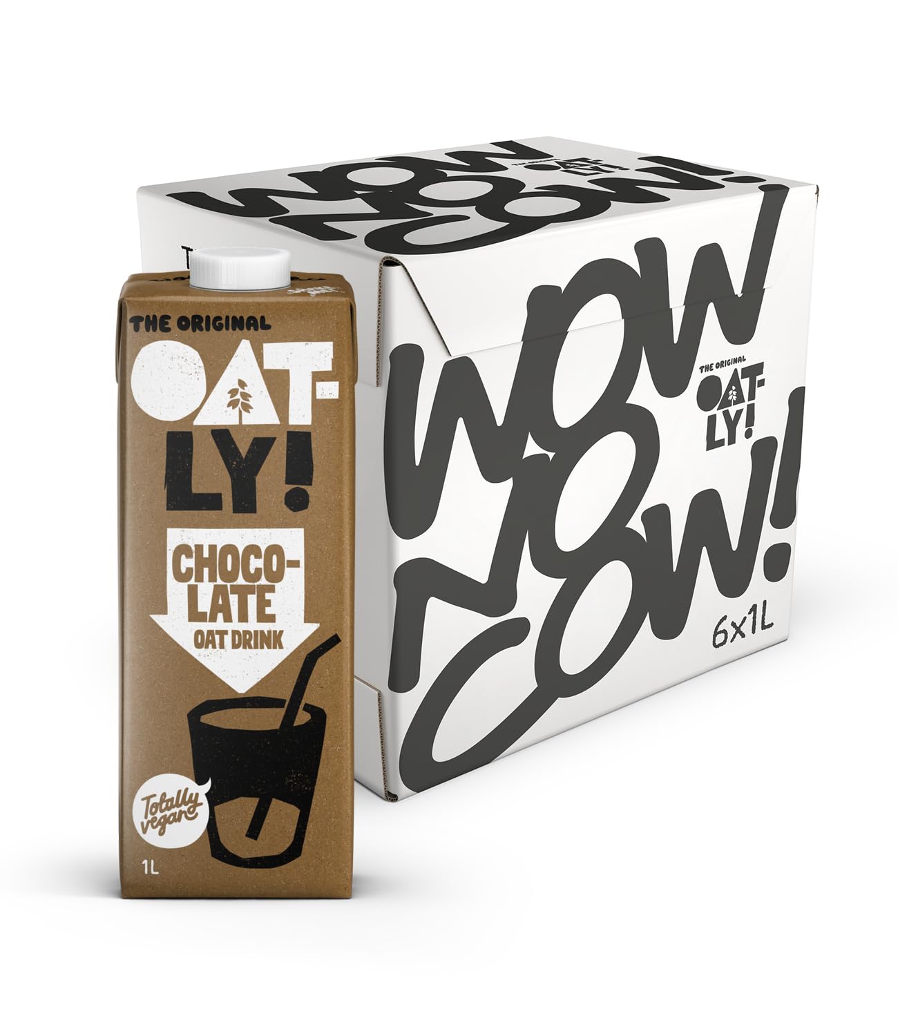 Oatly Chocolate Drink 1 Litre (Pack of 6)
