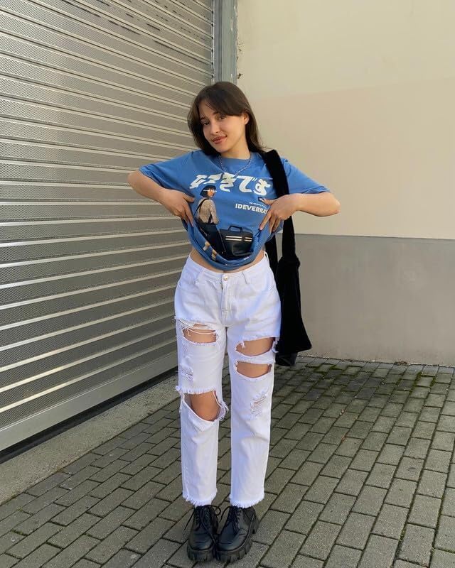 Vamtac Graphic Tees Mens Graphic T-Shirts Japanese Y2k Shirt Vintage Tee Harajuku Tops - Image 2