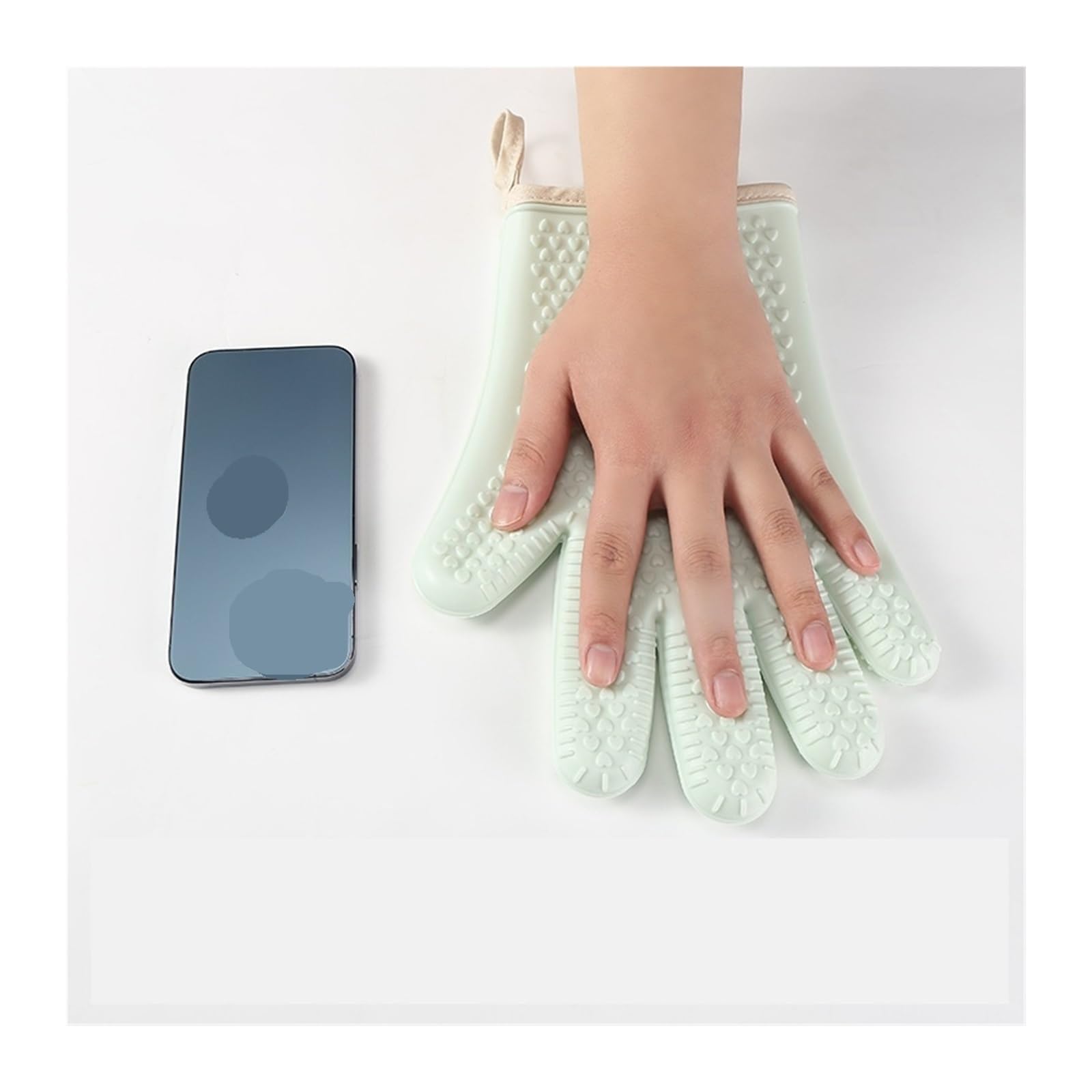1 Paire De Gants Isolants Épais Anti-brûlure pour Cuisine
