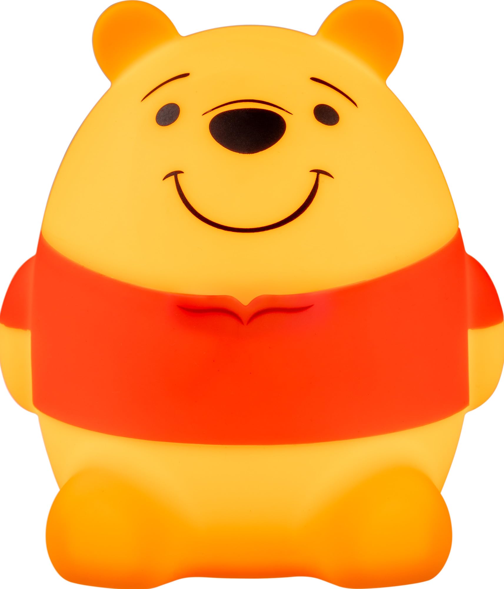 Disney Winnie Puuh Squish Light, Nachtlicht für Kinder, USB-Lampe, batteriebetrieben, dimmbar, ideal für Schlafzimmer, Spielzimmer, Wohnzimmer und mehr, 83189