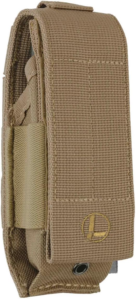 LEATHERMAN, MUT Multitool with Premium Replaceable Wire Cutters and Firearm Tools, Black with MOLLE Brown Sheath