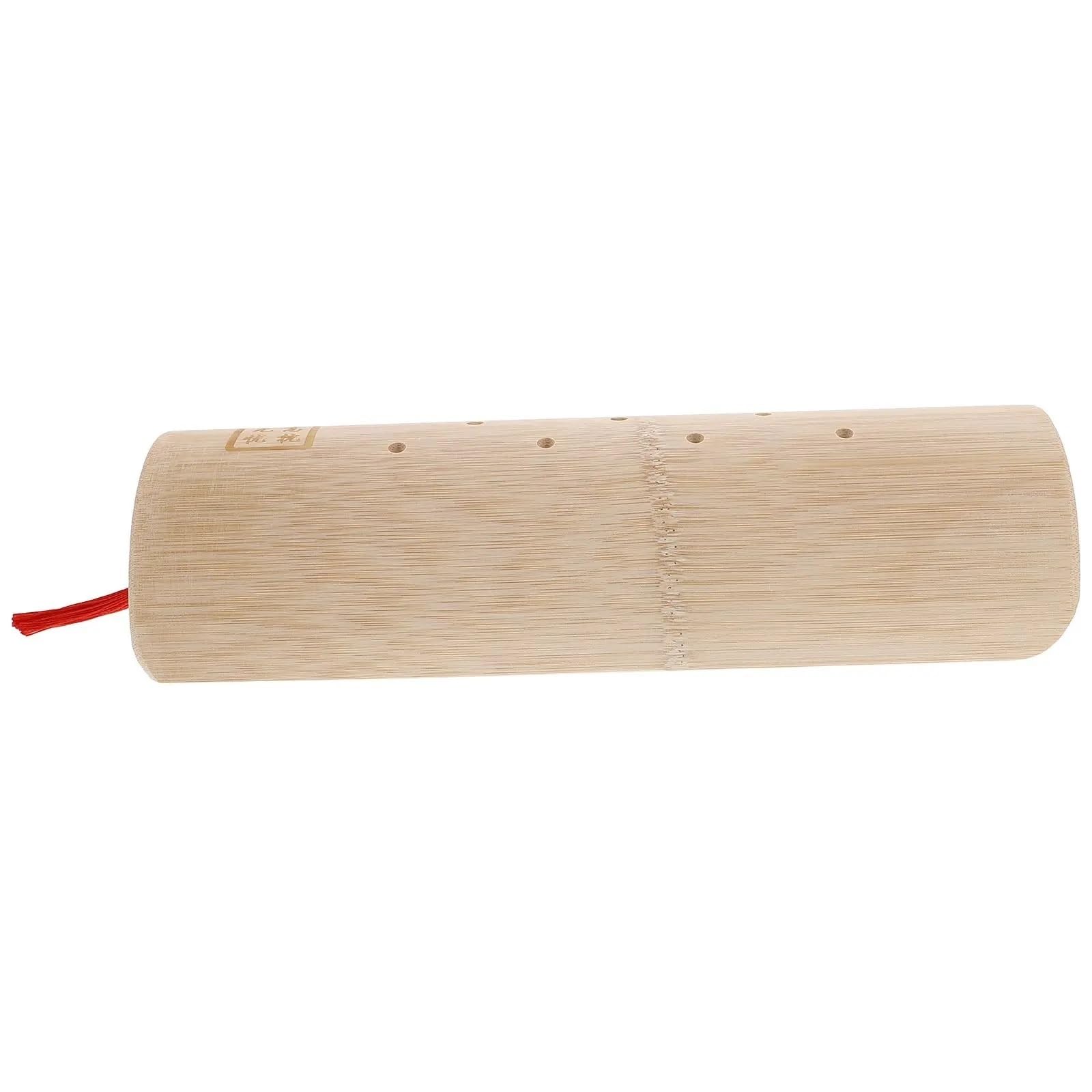 UMEXIDRA Sauna Headrest, Sauna Headrest Half Round U Shaped Bamboo Cervical Pillow Beige 30x10.5x6 cm