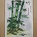 sweethome Asian Silk Scroll & Picture Scroll & Wall Scroll Calligraphy Hanging Artwork (Bamboo)
