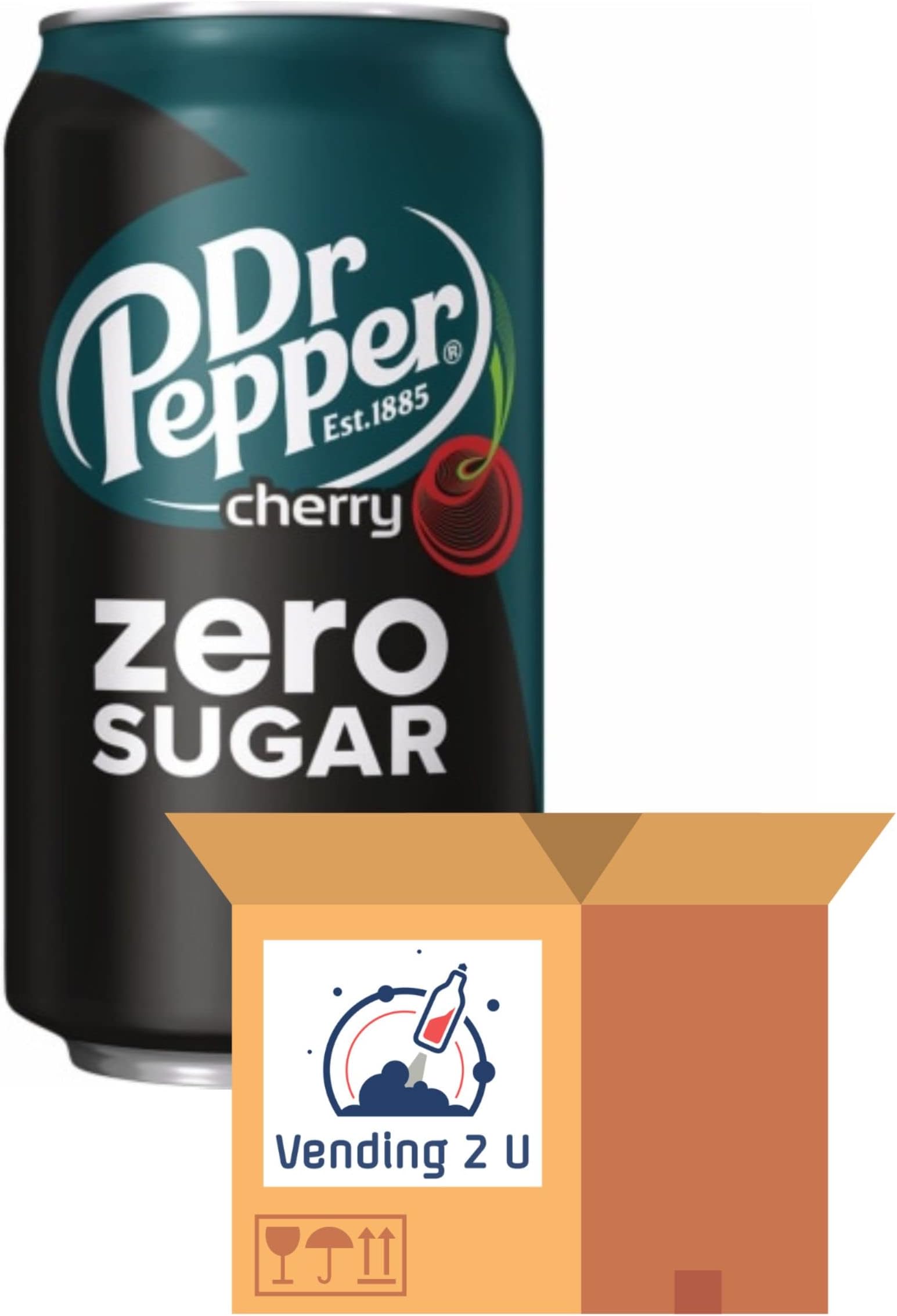 Amazon.com: DR PEPPER ZERO SUGAR - CHERRY, 12 OZ, 12 PK