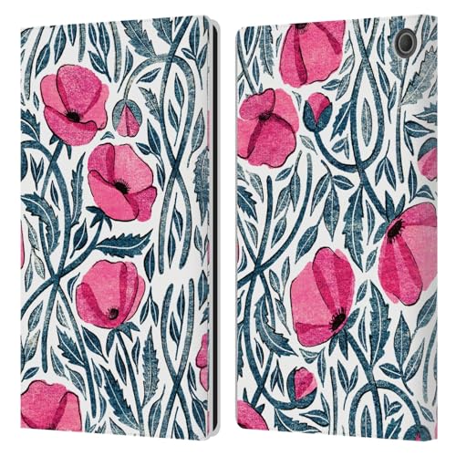 Étui en cuir Amazon Fire Max 11 Micklyn Le Feuvre flore et faune chic