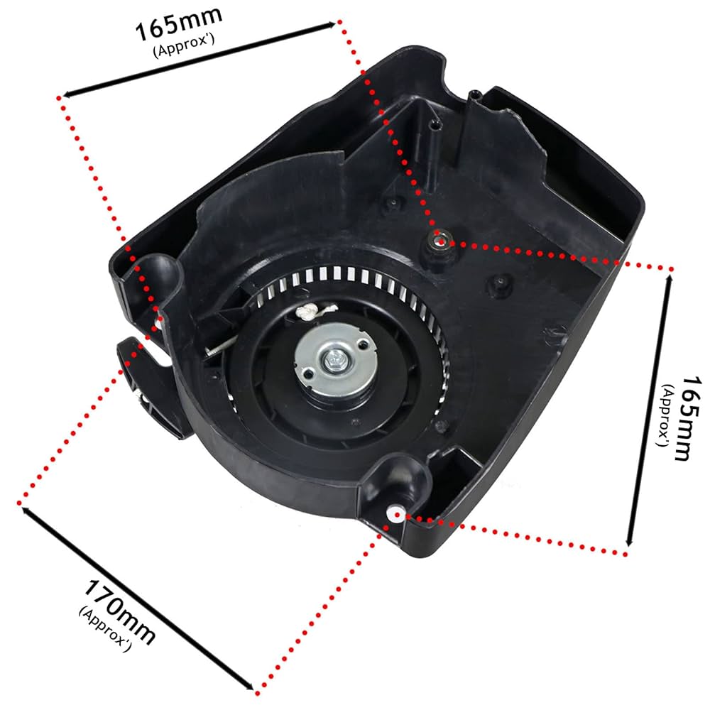 Mountfield Recoil Pulley & Spring RM45 RM55 118550778/0 - Mowers