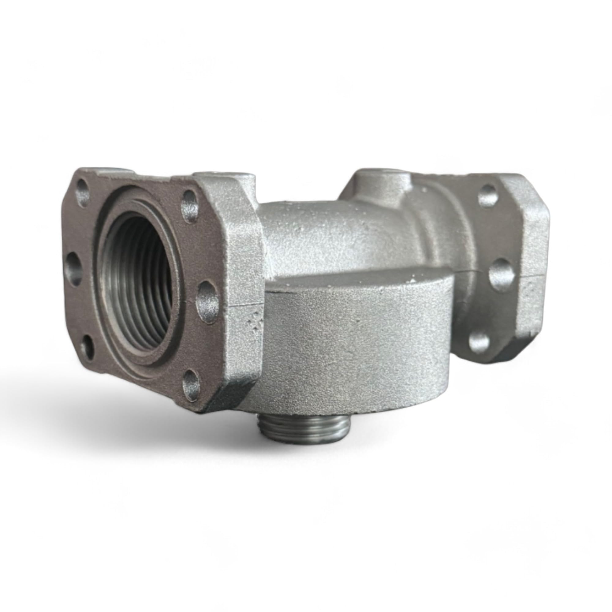 PIUSI Testa Supporto Filtro, Larghezza 100 mm, Filetto 1"1/2 UNF, In/Out 1" | Filtro gasolio, per gasolio e olio, attacco 1" BSP