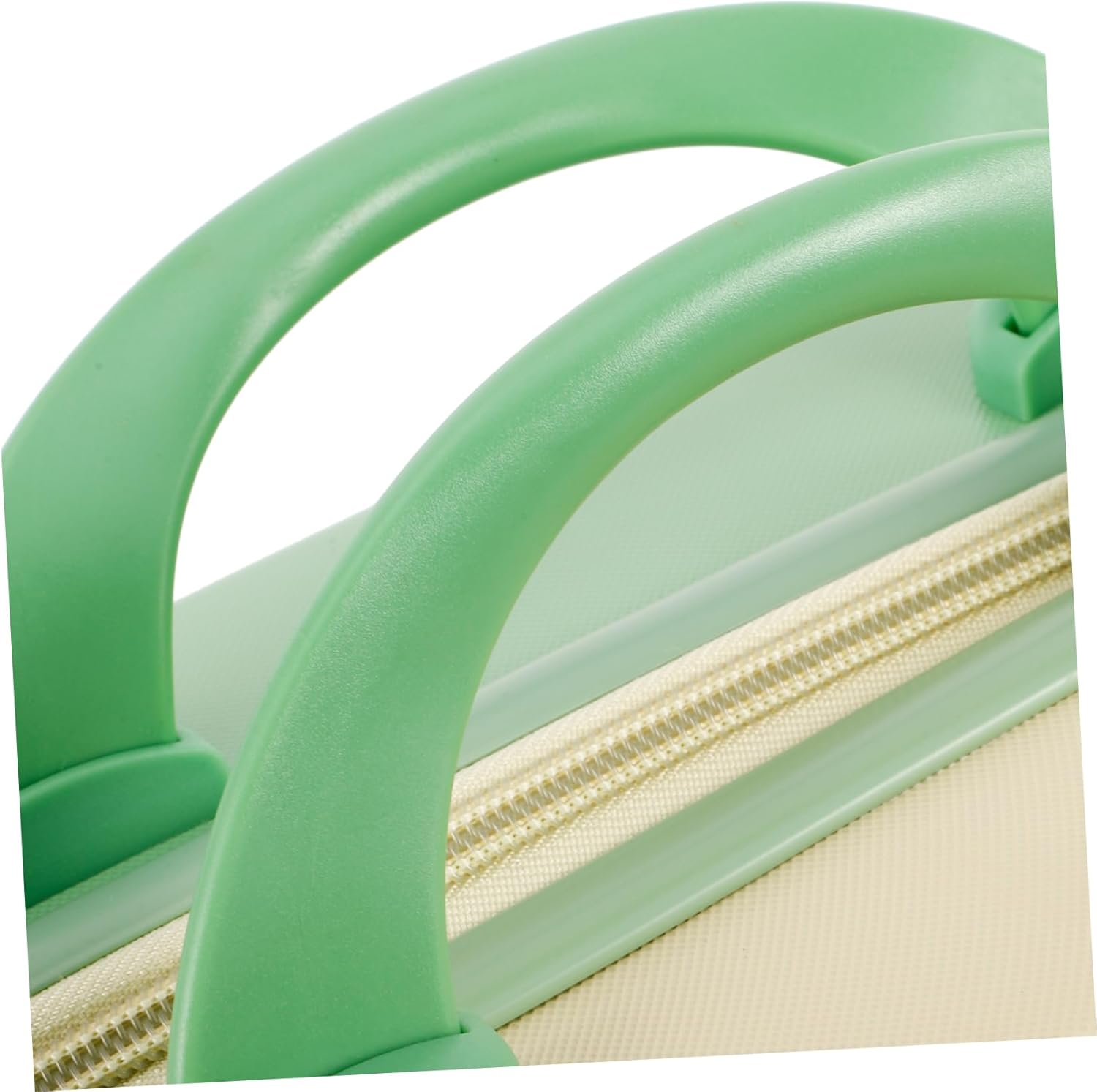 Chic Colorblocking Travel Makeup Bag Hardshell Organizer Case Brush Pouch Portable Toiletry Suitcase