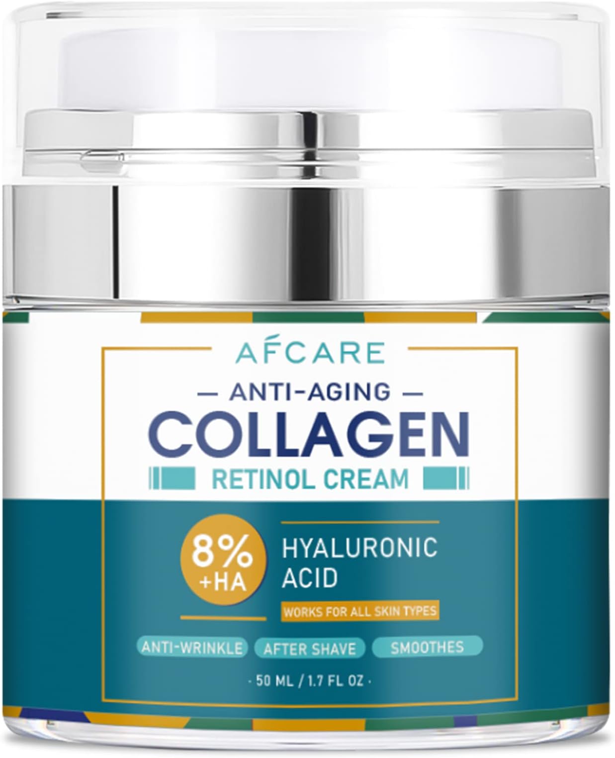 Face Moisturizer for Men Anti Aging,Men's Face Cream Moisturizer with Natural Avocado Oil,Retinol,Hyaluronic Acid,Collagen,After Shave Lotion For Men Skincare Daily Moisturizing 1.7 oz