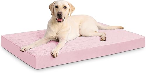 Miniatura 10 de Camas ortopédicas para perros pequeños, impermeables, con funda extraíble lavable y parte inferior antideslizante, cama acolchada para perros para