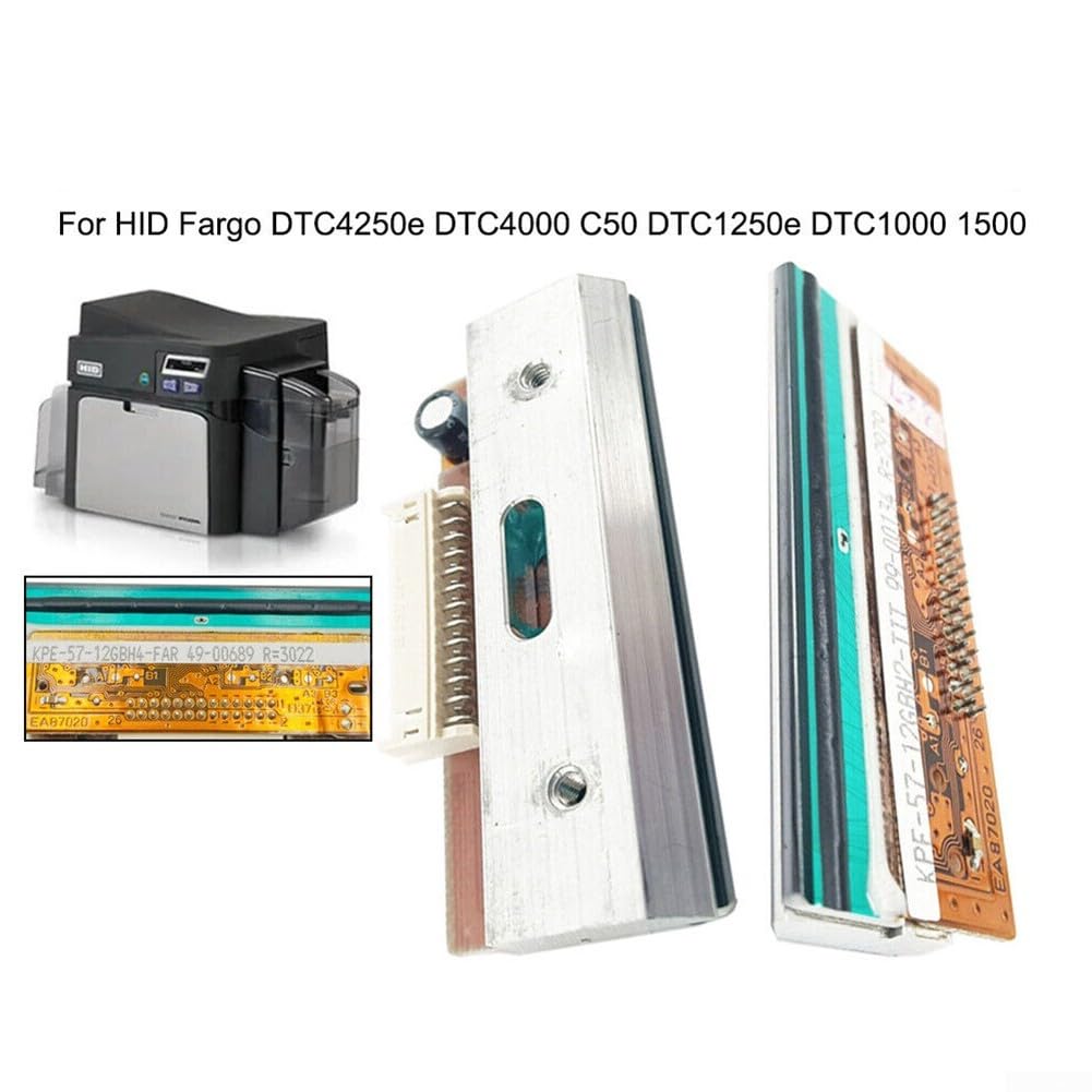 Testina di stampa termica, testina di stampa per HID Fargo DTC4250e, DTC4000, C50, DTC1250e, DTC1000, 1500, 47500 pezzo di ricambio