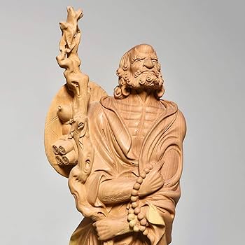 Amazon|達磨大師立像「武」 高級天然木彫り達磨像 木製仏像 神像 仏教 Amazon|達磨大師立像「武」 高級天然木彫り達磨像 木製仏像 神像 仏教