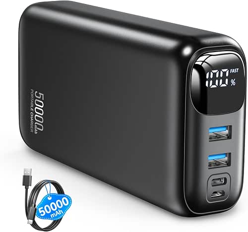 OHOVIV Portable Charger 50000mAh Power Bank - 22.5W Fast Charging