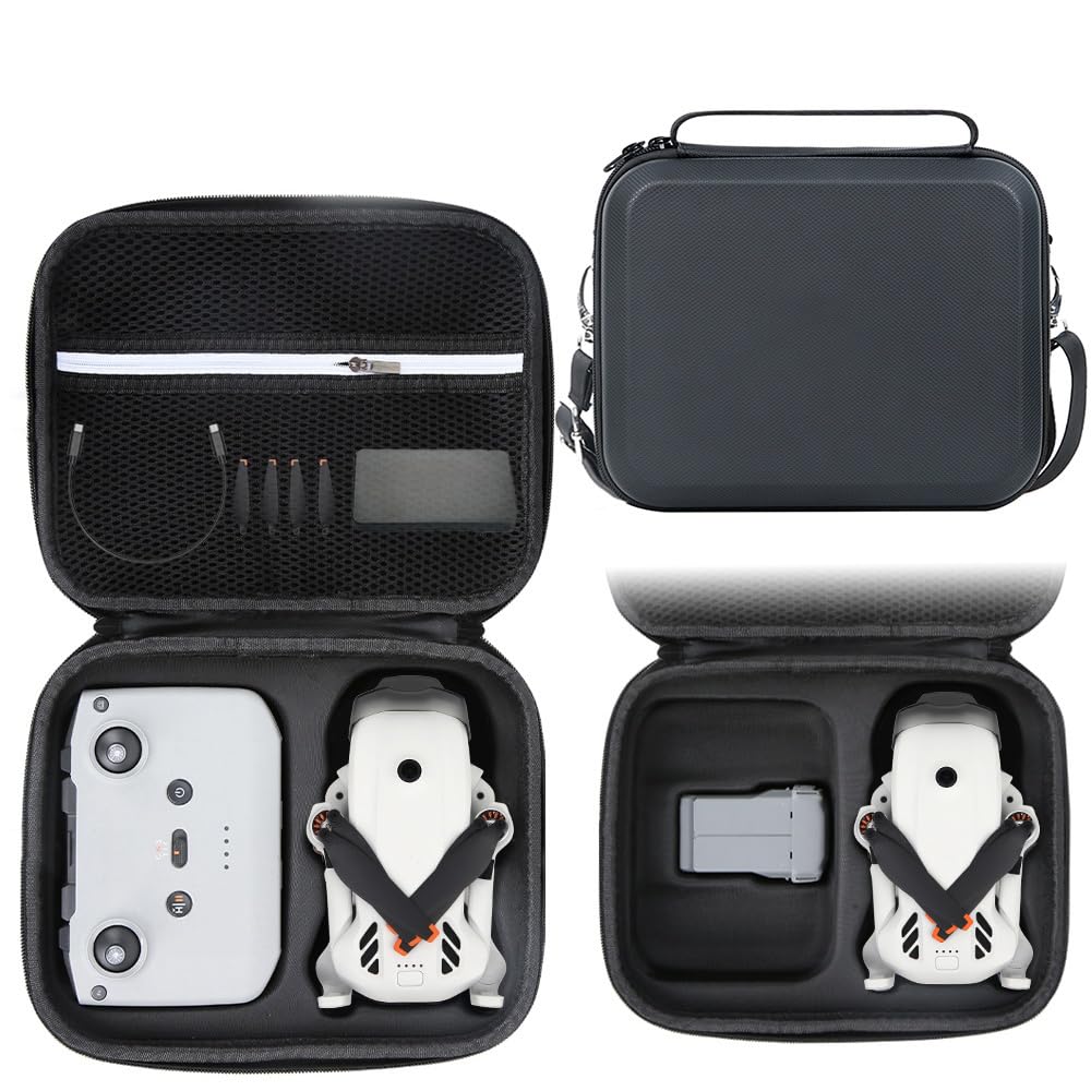 Étui de transport rigide pour DJI Lito X1/Lito1, sac de rangement portable étanche en polyuréthane avec housse de protection de voyage et bandoulière, pour drone Lito X1 Lito1, batterie, télécommande