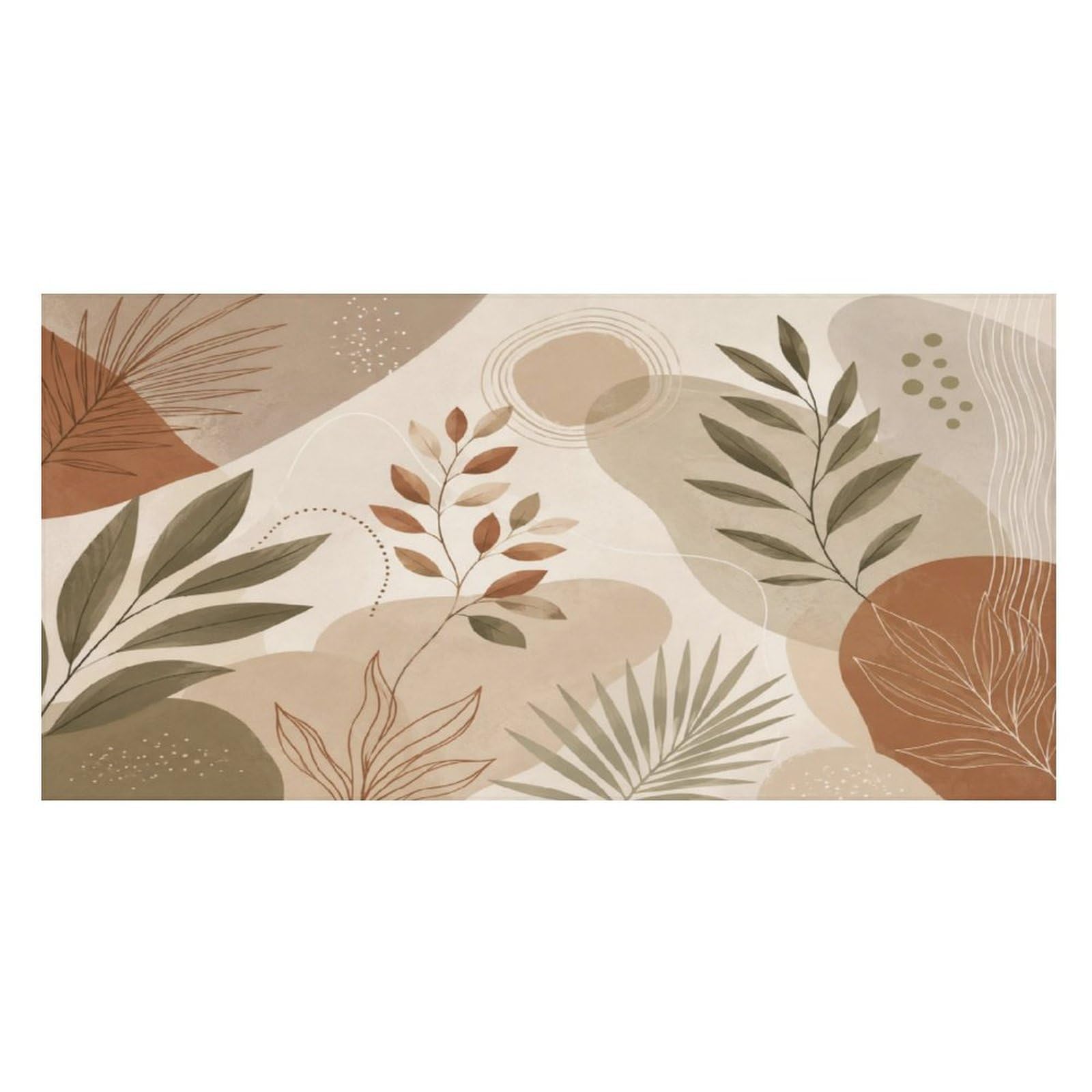 Anceky Botanical Leaf Oversized Beach Towel Quick Dry Sand Free Microfiber Travel Towel Lightweight Multi Purpose Beach Blanket Pool Gym Bath Towel 63x31 in