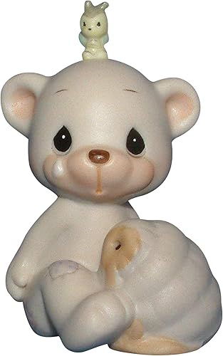 Precious Moments "No puedo abejar colmena sin ti" Oso con colmena de abeja miel