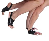 YogaPaws Elite Padded Non Slip Yoga Gloves and Yoga Socks for Women and Men