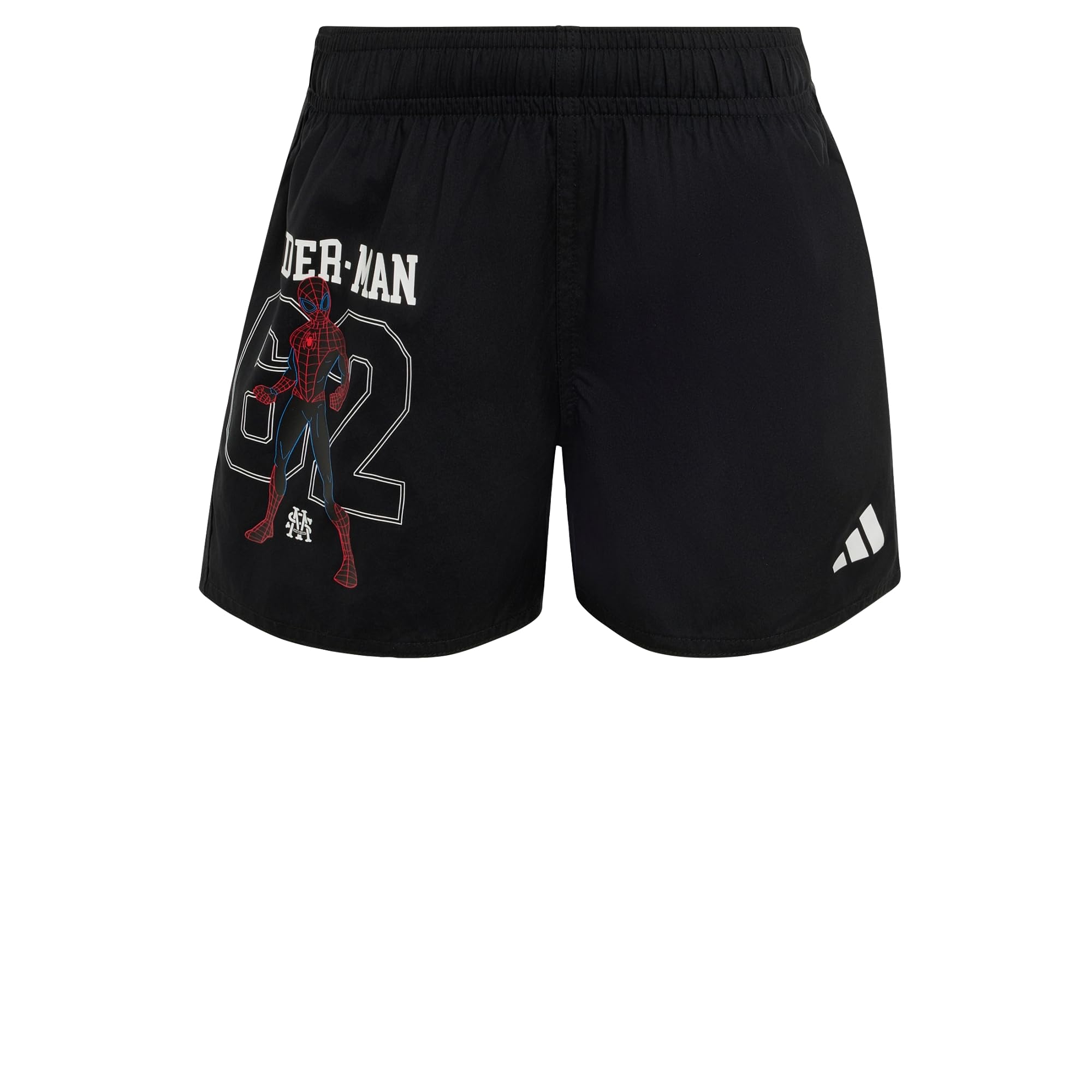 adidas Boy's Marvel Spider-Man Swim Swimwear, Black, 9-10 Years