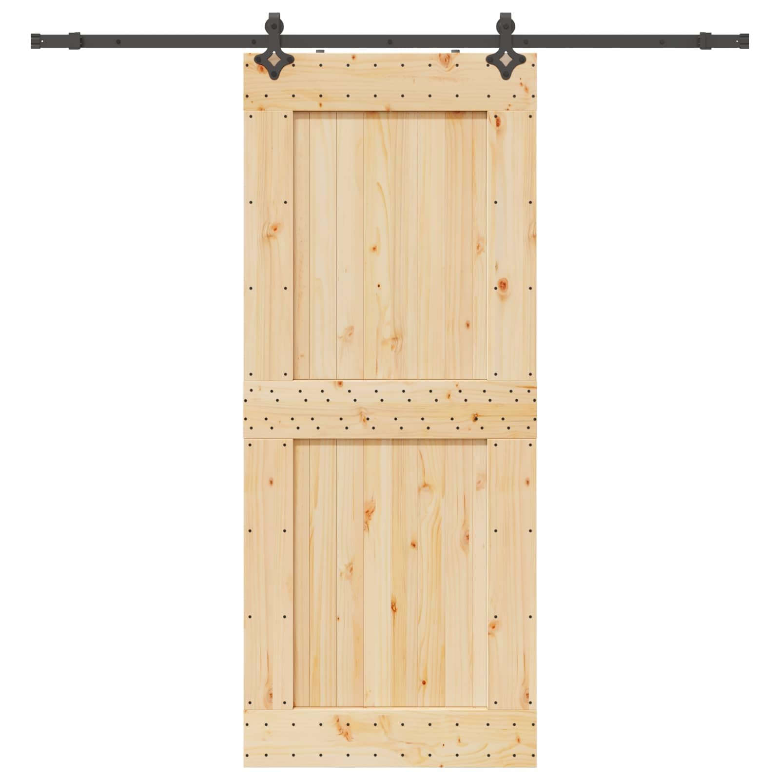 vidaXL Drzwi przesuwne NARVIK 95 x 210 cm (213,5 cm)
