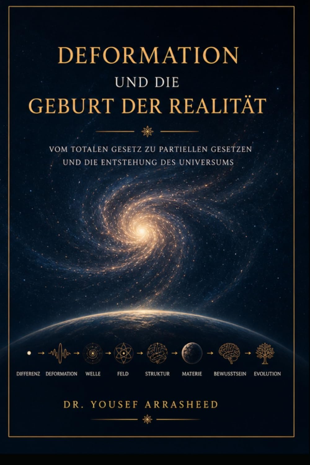 Deformation und die Geburt der Realität: Vom totalen Gesetz zu partiellen Gesetzen und die Entstehung des Universums (Cosmic Evolution Theory)