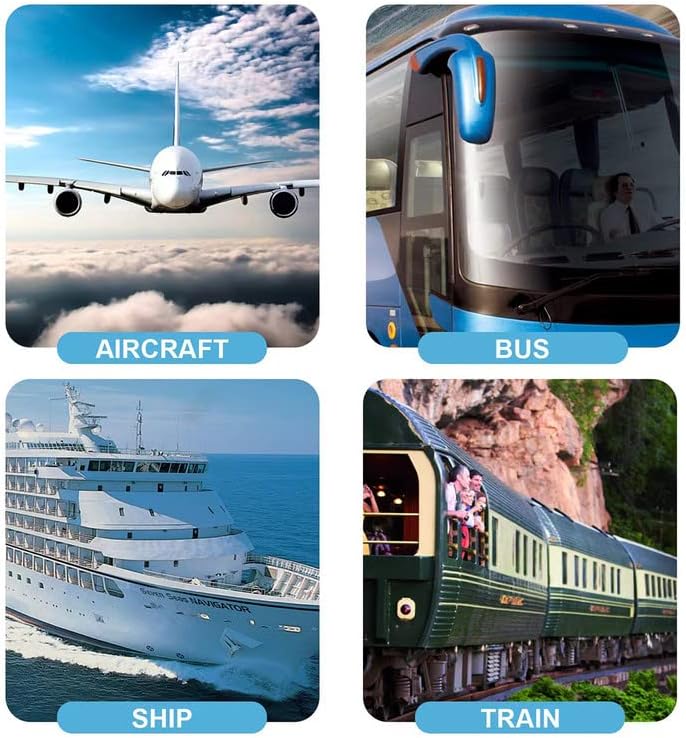 Miniatura 6 de Parches para mareo por movimiento, paquete de 36, parche para mareo para crucero, parche antináuseas para aliviar las náuseas, artículos esenciales