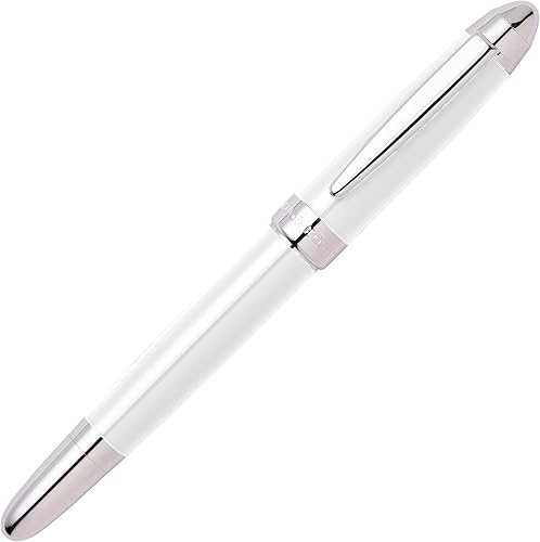 Miniatura 3 de Hugo Boss Icono de bolígrafo Rollerball | Tinta negra | Caja de regalo (blanco)