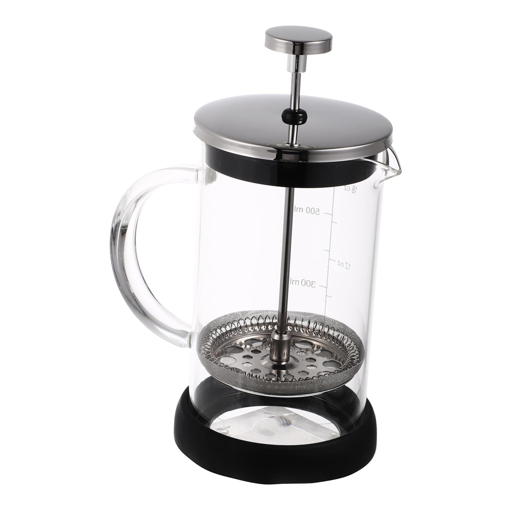 CIYODO Glass Maker Manual Coffee Pot Espresso Maker Pot Oz Scale Beautiful Appearance