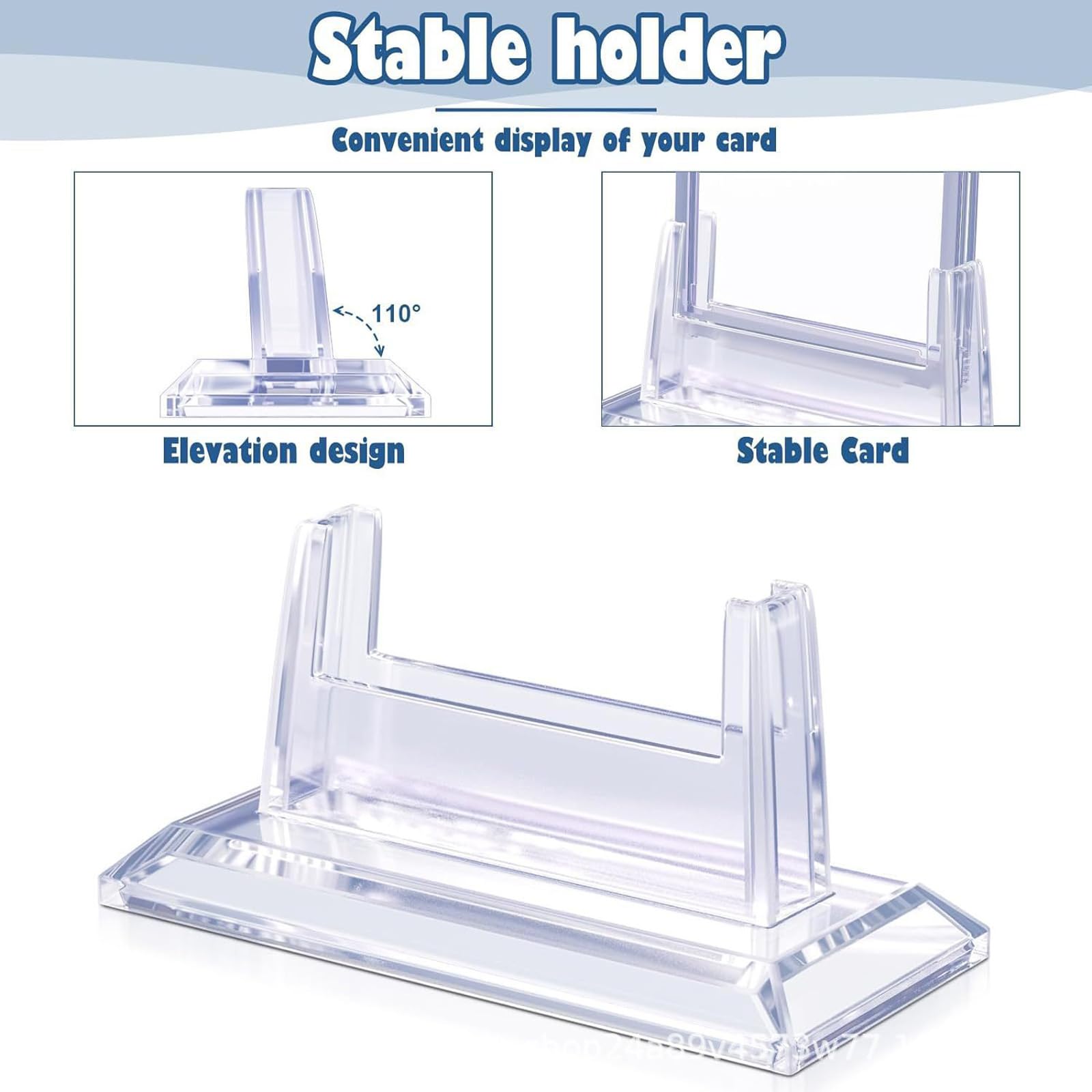 Porta Carte Magnetico Spessore 35PT con Forte Magnete, 6pcs