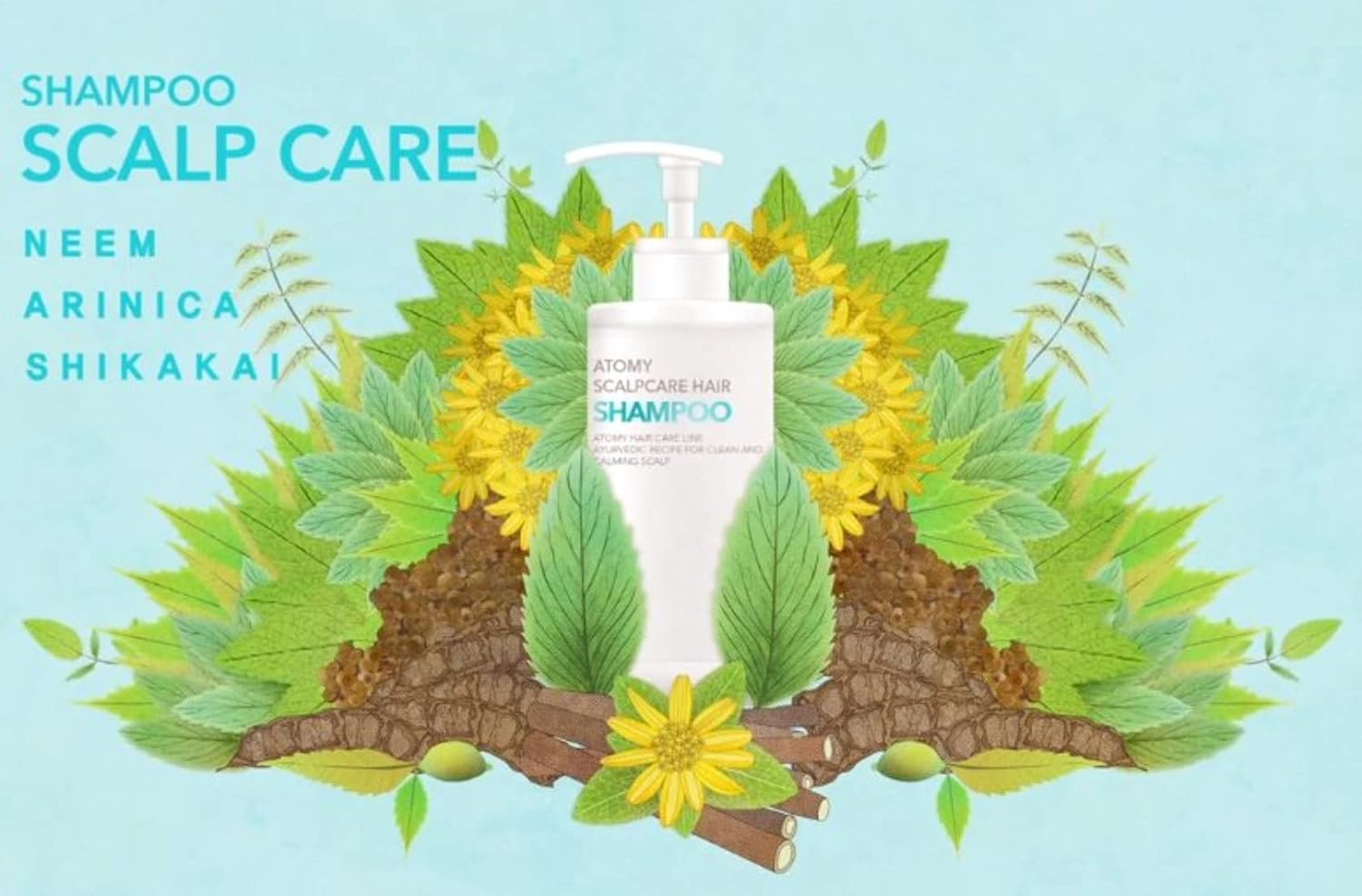 VAU Atomy Scalp Care Shampoo 16.9 FL.OZ. 500ml - Image 6