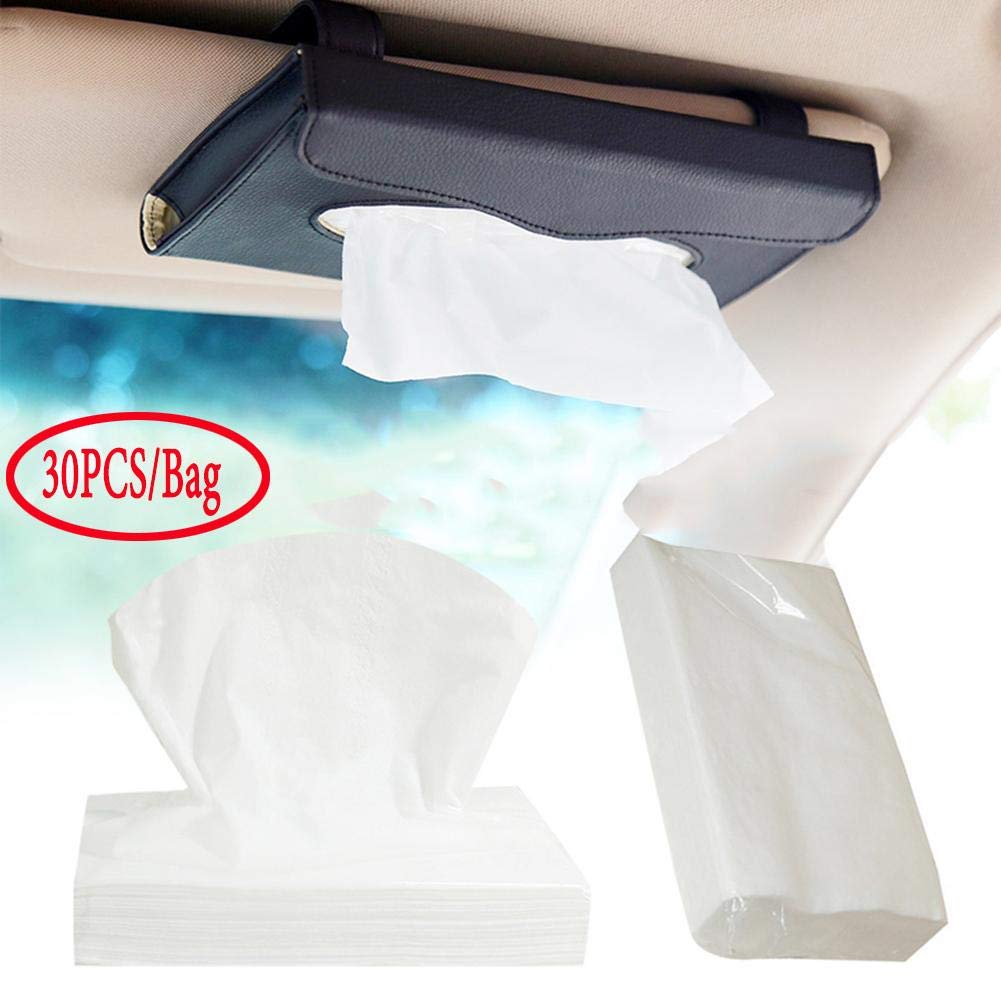 Dedeka 2-Ply Facial Tissue,Car Tissue,Toilet Paper, paper towels household napkins toilet paper towels facial tissues,30 Sheets Per pack,White