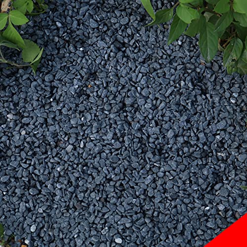 Image of 18lb Black Cactus Pea Gravel Rocks,1 /4 Inch Pebbles for Indoor Plants, Natural Succulent Rock and River Rocks Decorative for Aquariums, Vases, Outdoor Gardening, Top Dressing for Potted Plants