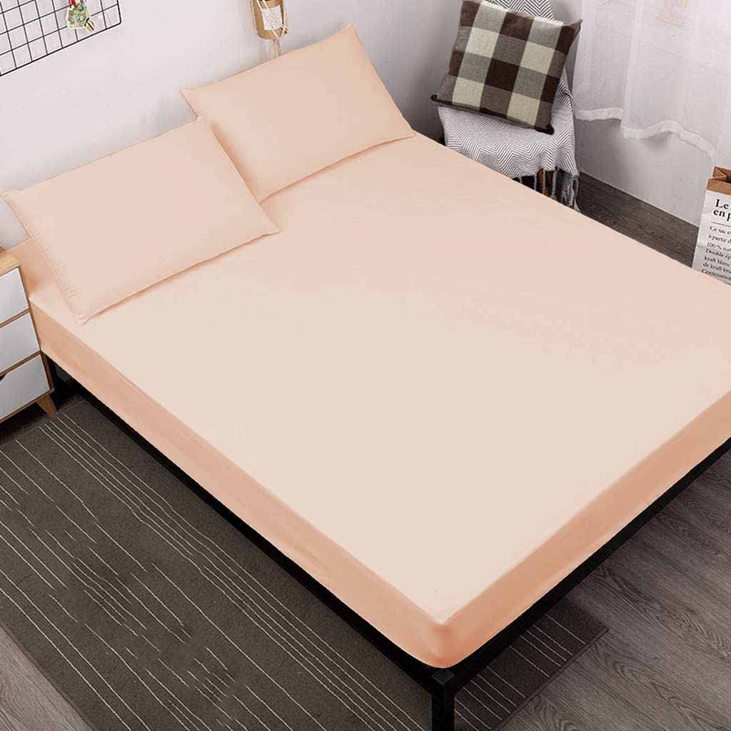 100% Egyptian Cotton 800 Thread Coun 1 Piece Fitted Sheet King Size 15" Deep Pocket Sheet Premium Hotel Quality Fitted Sheet Luxury Long Staple Super