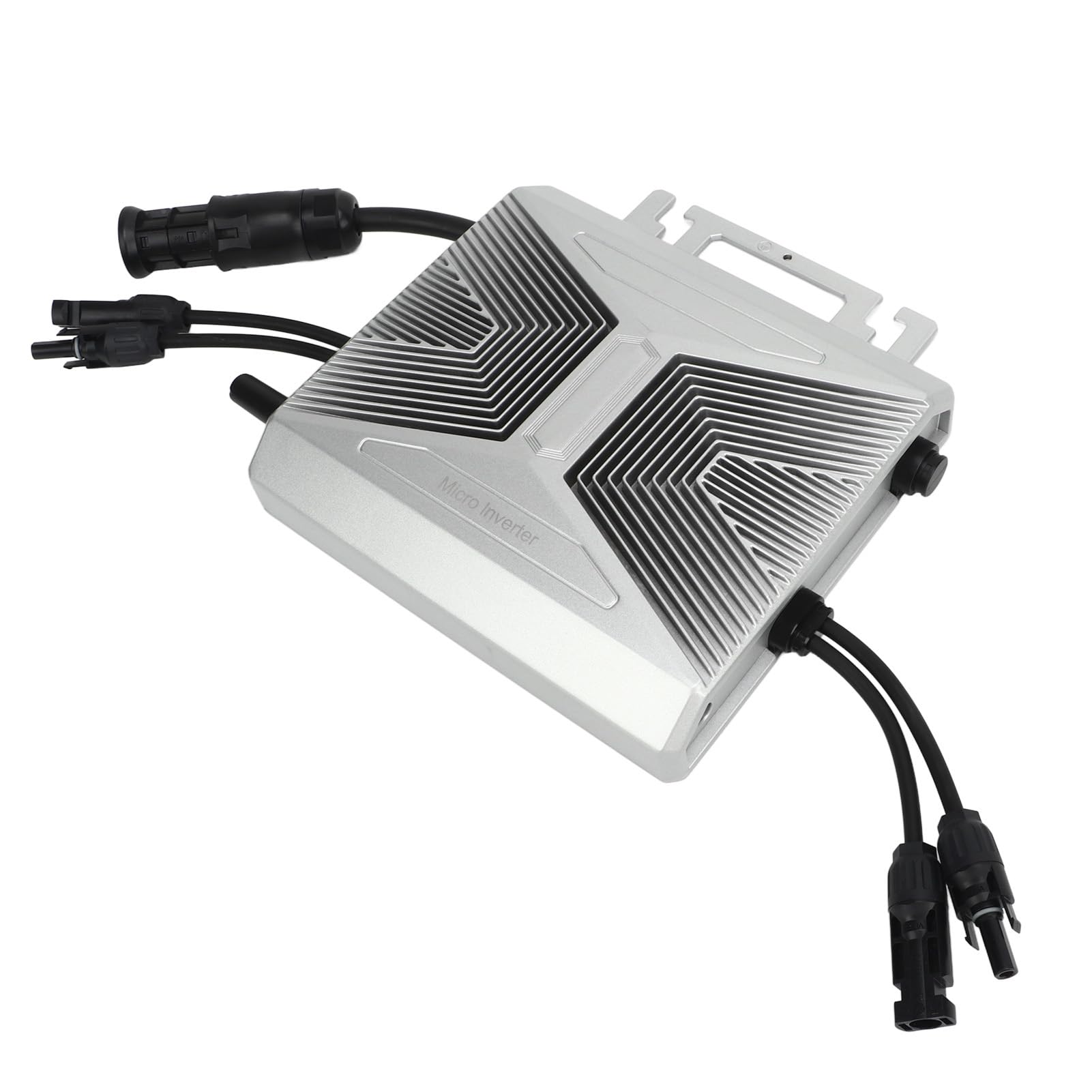 ViaGasaFamido Micro Inverter Solare, Micro Inverter con Collegamento a Griglia in Lega di Alluminio 800 W con WiFi, IP67, Efficienza di Picco del 96,5%, da 14 ° F a 149 ° F per Sistemi di Pannelli