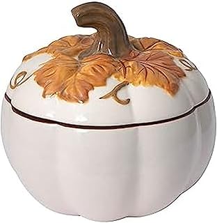 26 Fall Tabletop Decor Ideas For Warm Seasonal Touches 126 Pfaltzgraff Autumn Berry Covered Pumpkin Bowl, Holds 20 Ounces, Cream