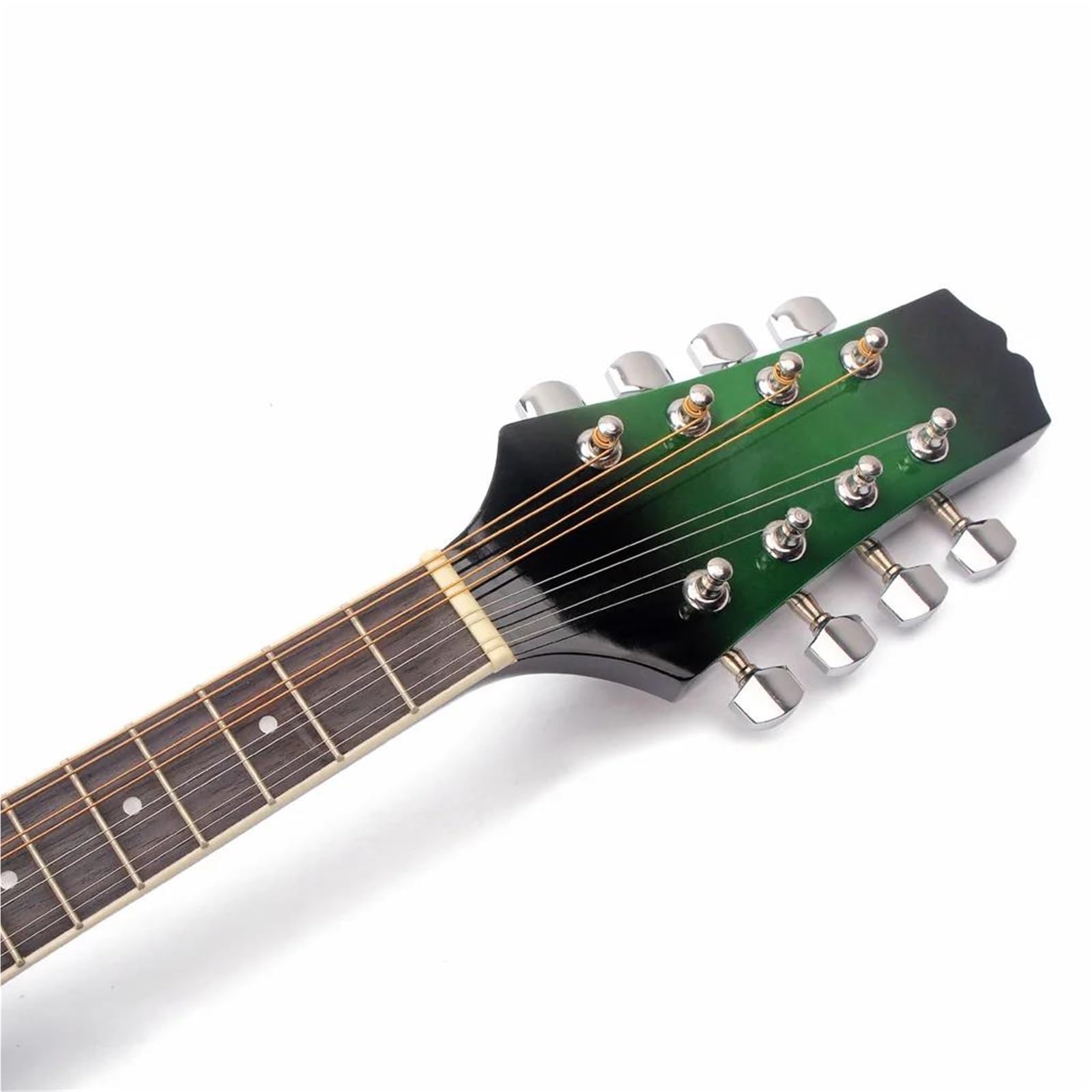 Mandolina Ręcznie Robione Wyroby Z Drewnianej Mandoliny 8 Strunowej W Kolorze Trawy Zielonej Profesjonalne Instrumenty Muzyczne