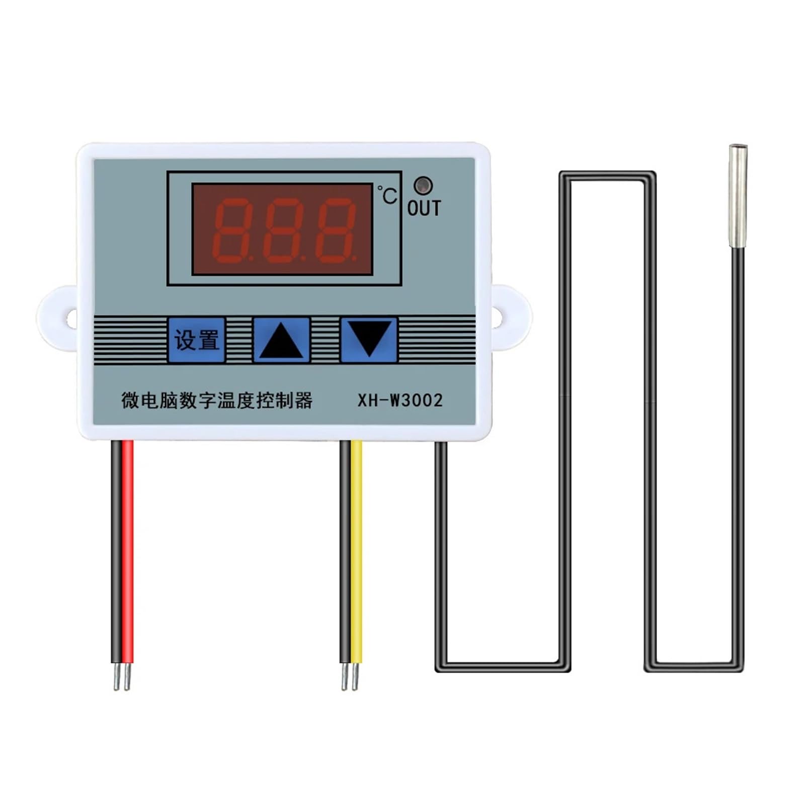 W3001 Digital Control Temperature Microcomputer Thermostat Switch Thermometer Thermoregulator 12/24/220V(W3002 110-220V)