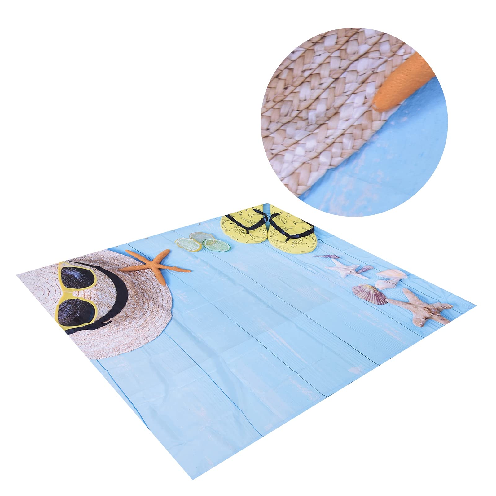 Waterproof Shower Curtai, Shower Curtain Beach Pattern Waterproof Colorful for Women Men for Family Bathroom Decoration for Public Bath for Children(180 * 200cm)