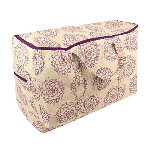 Yoga-Mad Sac de Yoga Unisexe en Toile de Jute et Coton, Multicolore, 67 x 46 x 30 cm