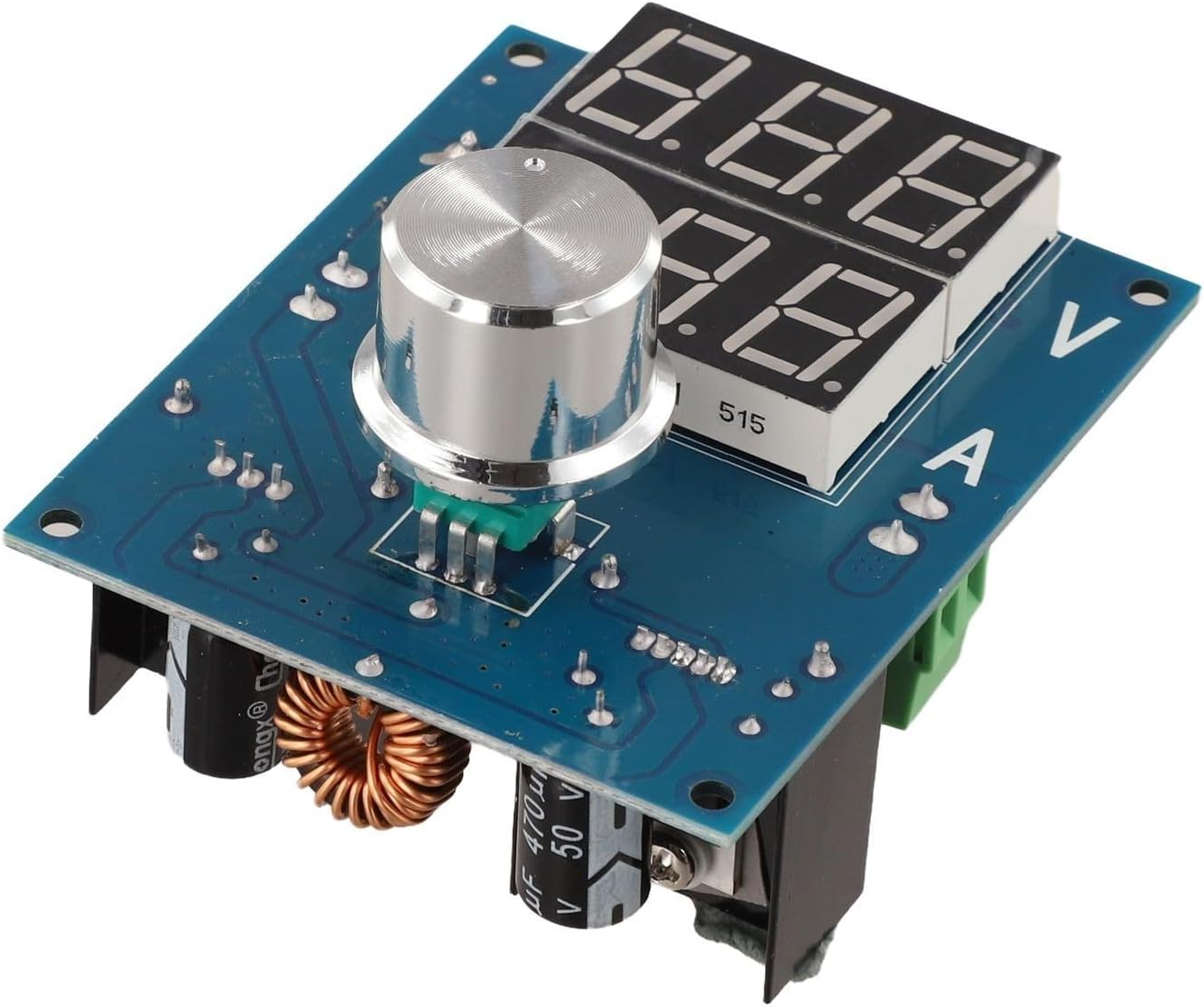 XH M403 Digital Voltage and Current Regulator Module DC Voltage Regulator Board 8A Output Adjustable 5 36V Input Suitable for Power Supply Motor Speed and Lighting Contro