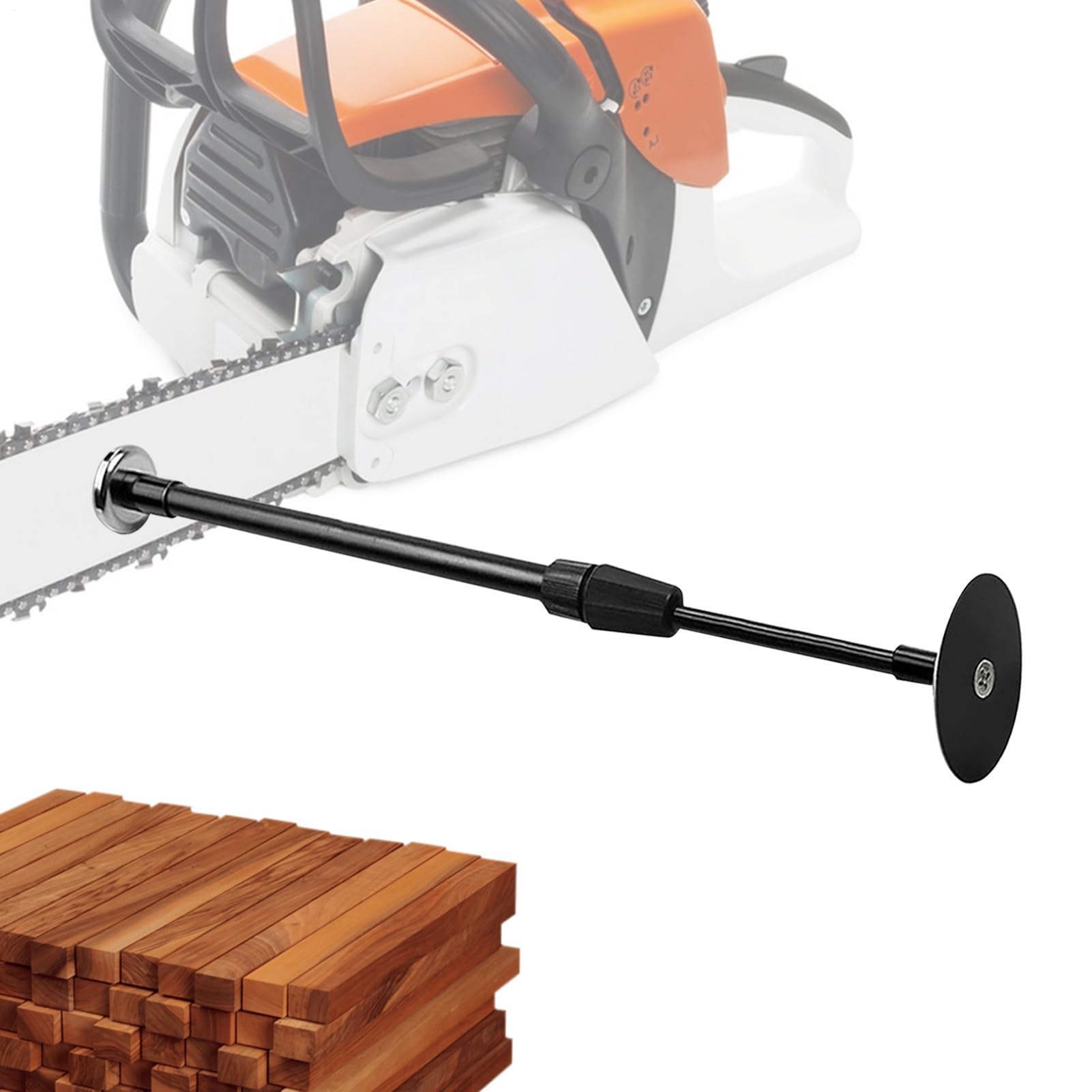Règle de mesure du bois télescopique pour préparer son bois de chauffage