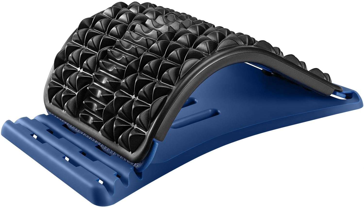 Back Cracker Device Back Stretcher for Lower Back Pain Relief, Multi-Level Adjustable Spine Board for Herniated Disc, Sciatica, Scoliosis, Lower and Upper Back Support With EVA Cover