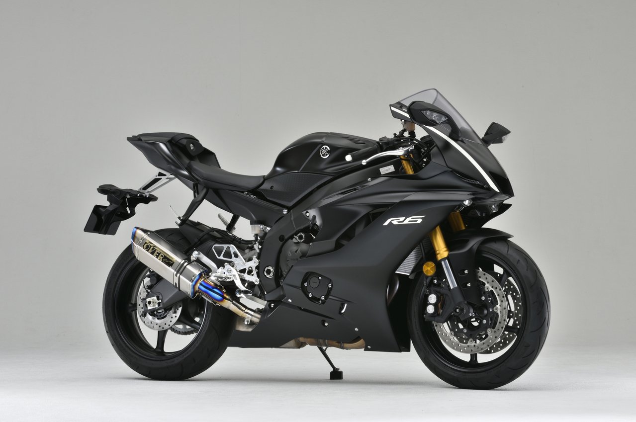 YZF-R6（BN6）OVER Racing チタン スリップオンマフラー Amazon | オーヴァーレーシング(OVERRACING) マフラー TT-Formula RS