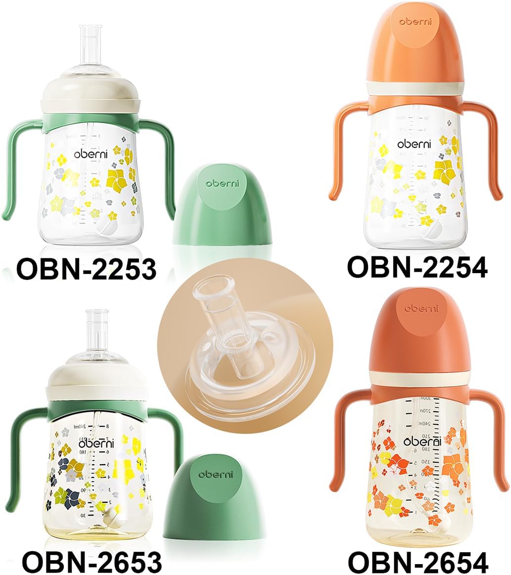 Sippy Cup Replacement Spout, Valved Non-Spill, Suitable for OBN-2253/OBN-2254/OBN-2653/OBN-2654 Water Bottle, Pack of 2 - Image 2