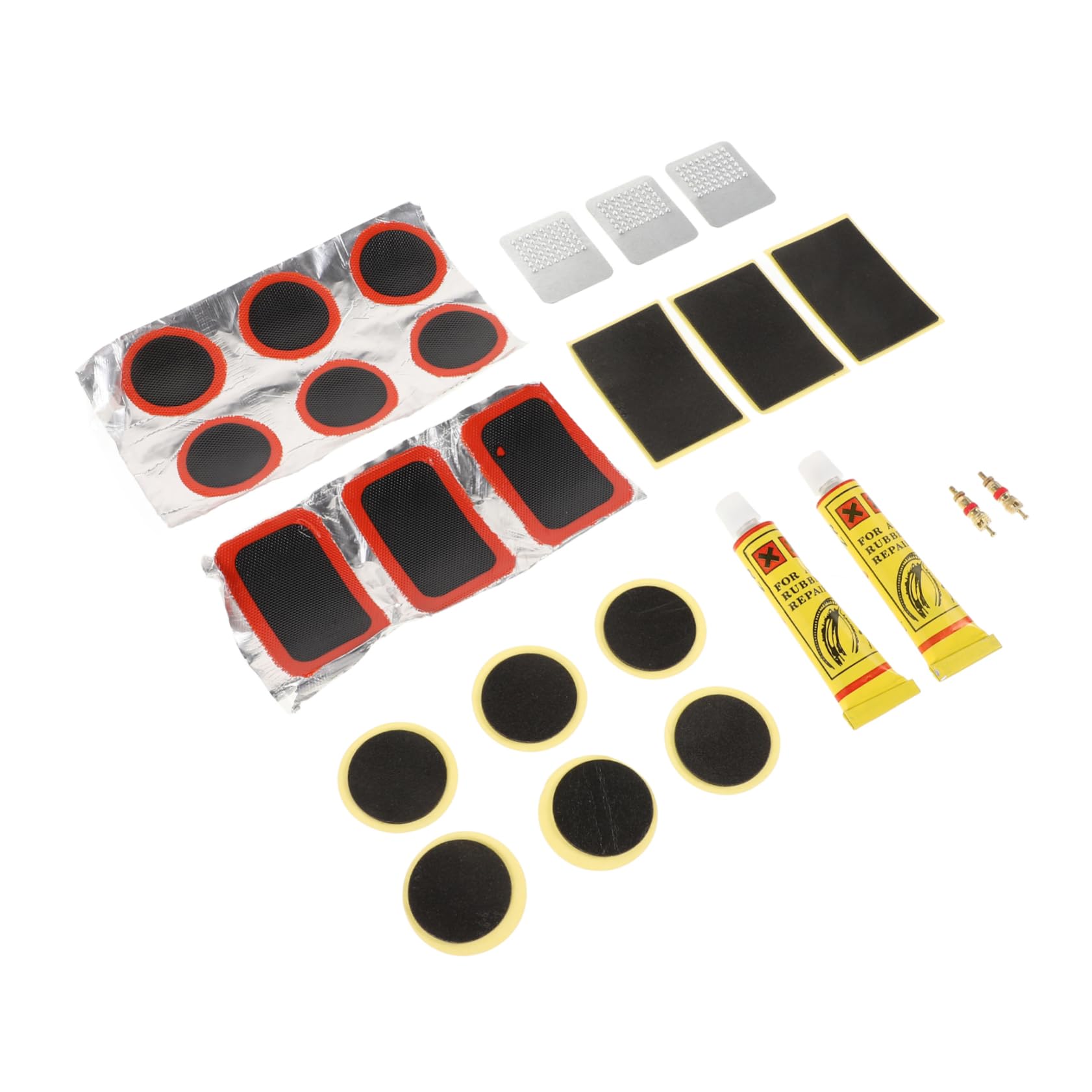 NAMOARLY Bike Tube Repair Kit Complete Set Patch Patch Kit Tools for Quick Reliable Tire Repairs Trail