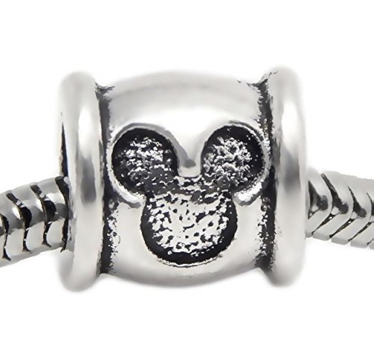 Mouse Head Barrel Charm Bead for Bracelets-image-47