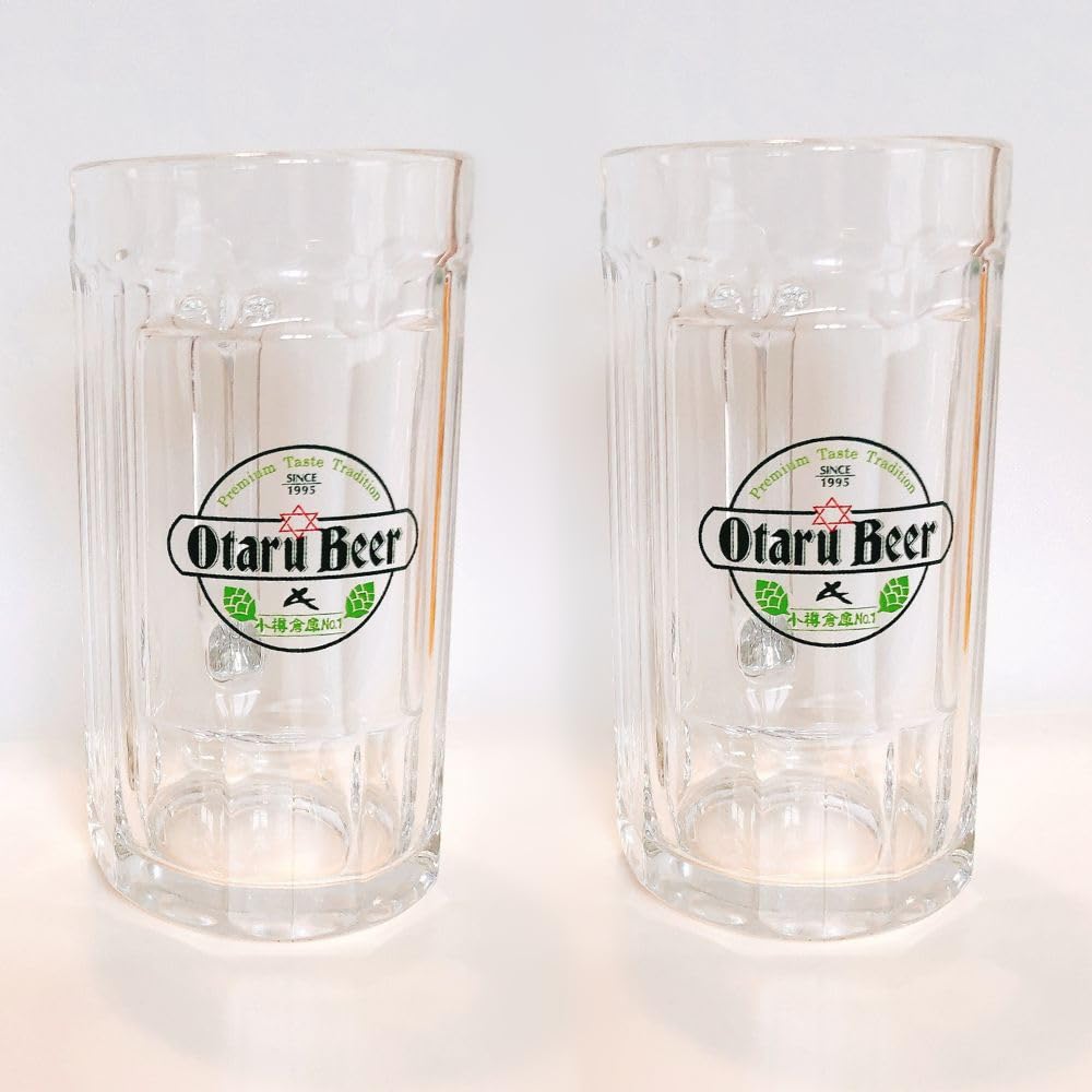 Amazon.co.jp: 【2個セット】小樽ビール Otaru Beer ドンケルグラス 