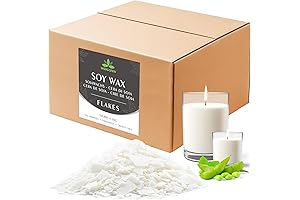 Organic Soy Wax Flakes for Candle Making: Natural, Additive-Free Soy Wax