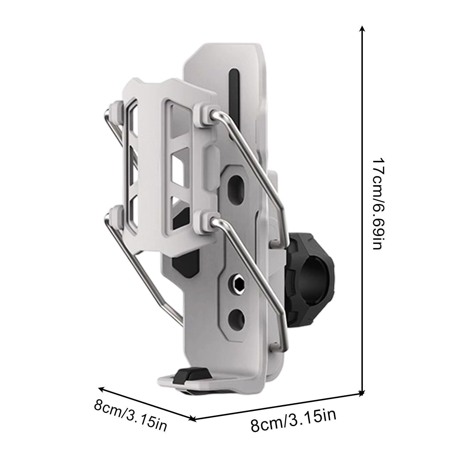 Portabotellas para Bicicleta Jaula Para Botella Giratoria 360 Grados | Portavasos De Motocicleta De Fácil Instalación Para Adultos, Hombres Y Mujeres, Scooter, Bicicleta De Carretera Y M