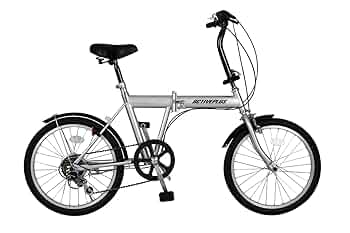 【新品】ACTIVEPLUS ノーパンク折りたたみ自転車 シルバー 20インチ mg-ap206nl_3.jpg